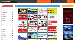 Desktop Screenshot of classificadosgratuitos.com.br