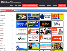 Tablet Screenshot of classificadosgratuitos.com.br